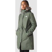 Zanech Hooded Parka with Faux Fur Trim