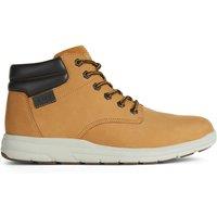 Hallson Breathable High Top Trainers in Leather