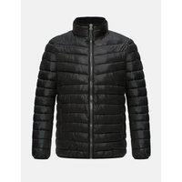 Allo Padded Jacket with High Neck and Zip Fastening