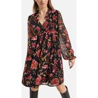 Floral V-Neck Mini Dress