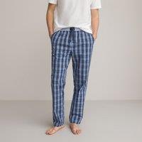 Checked Cotton Pyjama Bottoms
