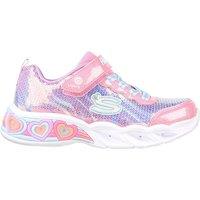 Kids Sweetheart Lights Trainers with Touch 'n' Close Fastening