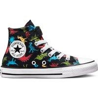 Kids Chuck Taylor All Star 1V Dinosaurs Canvas High Top Trainers