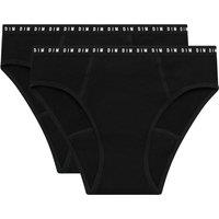 Pack of 2 Junior Period Briefs in Cotton, Medium Flow