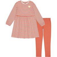 Cotton Dress/Leggings Outfit