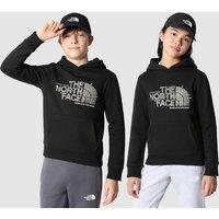 Drew Peak Hoodie with Logo Print in Cotton Mix