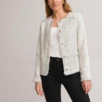 Tweed Straight Fit Jacket
