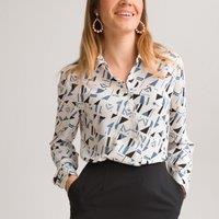 Graphic Print Shirt with Long Sleeves