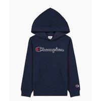 Embroidered Logo Hoodie in Cotton Mix