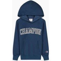 Embroidered Logo Hoodie in Cotton Mix