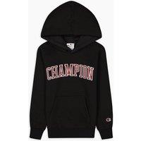 Embroidered Logo Hoodie in Cotton Mix