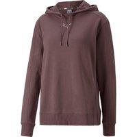 Her Logo Print Hoodie in Cotton Mix