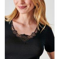 Thermolactyl Short Sleeve T-Shirt with Guipure Lace, Grade 1