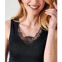 Thermolactyl Vest Top with Guipure Lace, Grade 1