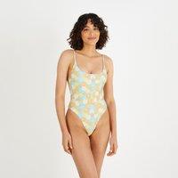 Lula Hawaiian Print Swimsuit