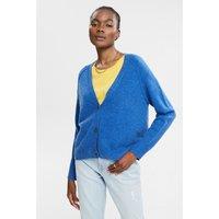 Buttoned V-Neck Cardigan