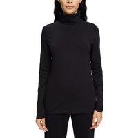 Cotton Turtleneck T-Shirt with Long Sleeves