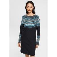 Cotton Jacquard Jumper Dress