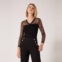 Long Sleeve V-Neck Bodysuit