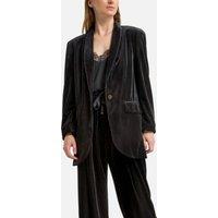 Velour Blazer