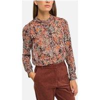 Printed Long Sleeve Blouse