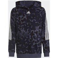 Printed Cotton Mix Hoodie
