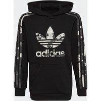 Logo Print Hoodie in Cotton Mix