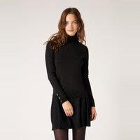 Fine Knit Turtleneck Jumper
