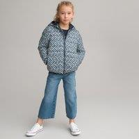 Lightweight Hooded Padded Jacket in Floral Print