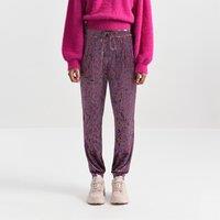 Printed Loose Fit Trousers