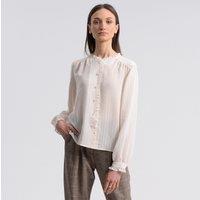 Gathered Collar Blouse
