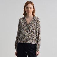 Floral V-Neck Blouse