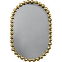 90cm Gold Oval Mirror