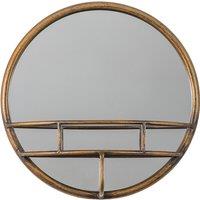 40cm Bronze Round Mirror