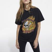 Cotton Crew Neck T-Shirt with Short Sleeves