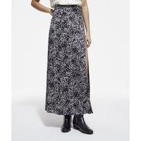 Floral Straight Maxi Skirt