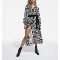 Graphic Print Maxi Dress