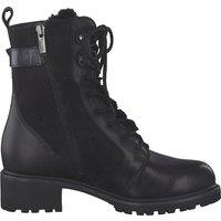 Leather Ankle Boots with Laces