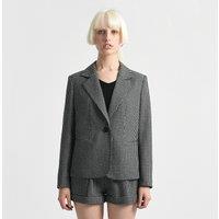 Checked Blazer