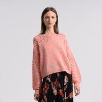 Balloon Sleeve Jumper with Crew Neck