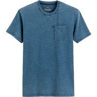 Cotton Crew Neck T-Shirt with 1 Breast Pocket