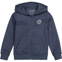 Cotton Mix Zipped Hoodie