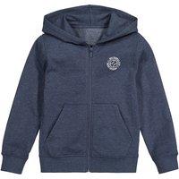 Cotton Mix Zipped Hoodie