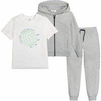 Sweatshirt/T-Shirt/Joggers Outfit in Cotton Mix