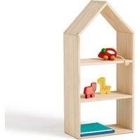 Kalie House-Shaped Solid Pine Shelf