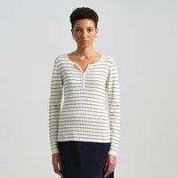 Breton Striped Jumper in Fine Knit