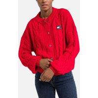 Embroidered Logo Buttoned Cardigan