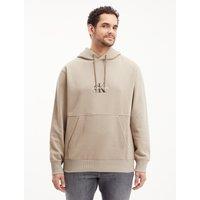Monogram Logo Hoodie in Cotton Mix