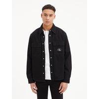 Relaxed Fit Utility Shirt in Denim