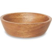 Small Organic Acacia Wood Tapered Bowl